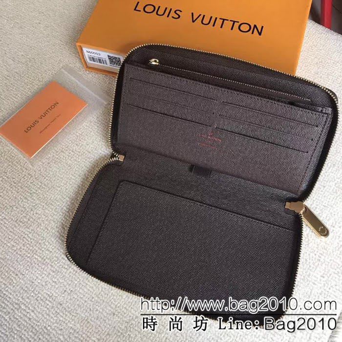 路易威登LV頂級原單 N60003海外原單Damier帆布男士錢夾 ZY1036